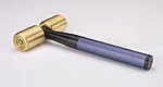 ACS-0070 Large Double Roller (Brass) for electrotherapy treatments