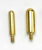 ACS-0280 Brass Tips, Set of 4 for electrotherapy devices